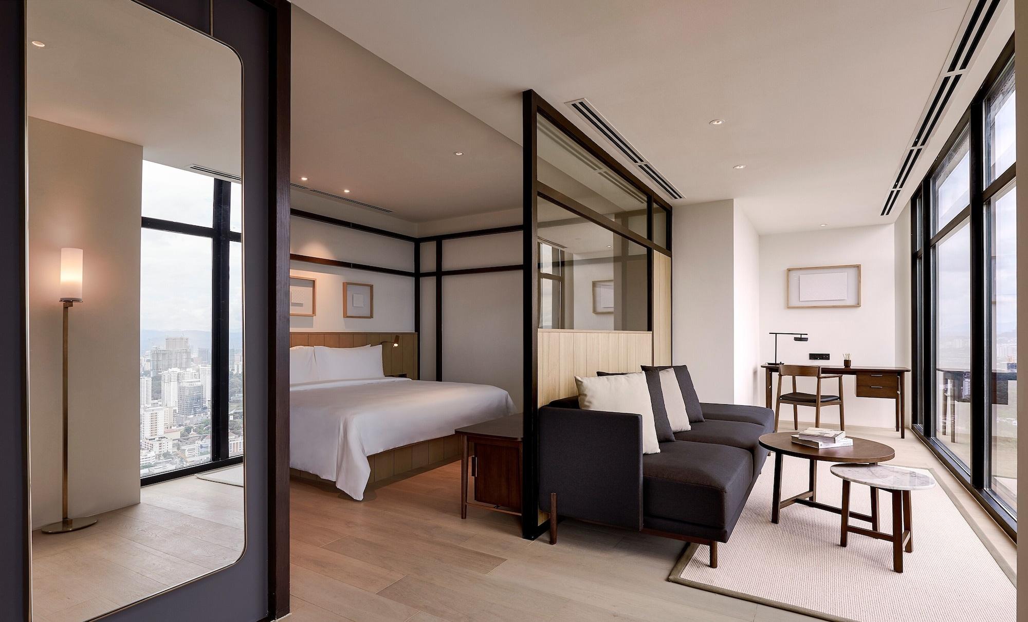 Alila Bangsar Kuala Lumpur Hotel Kültér fotó A suite at the hotel