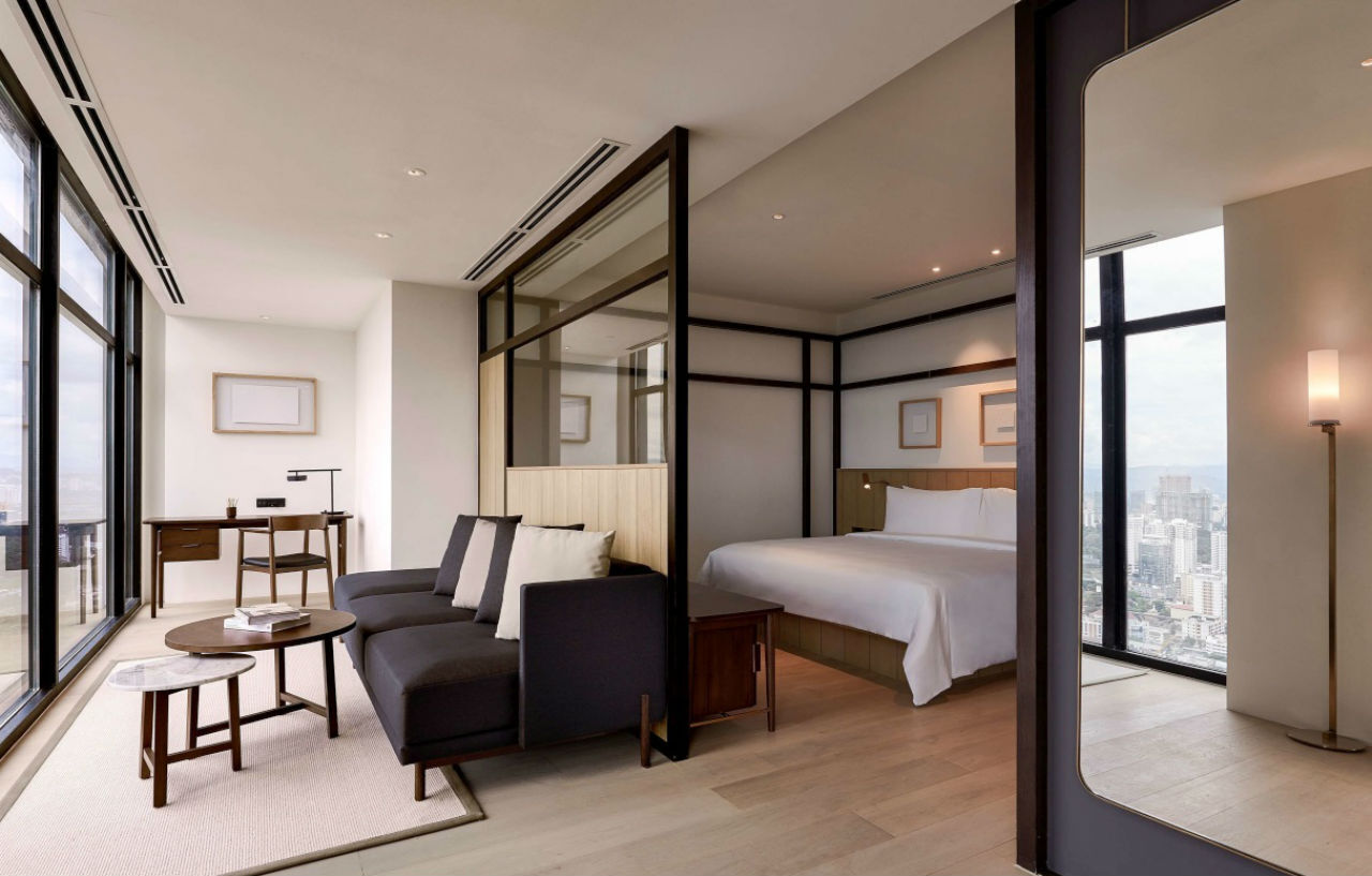 Alila Bangsar Kuala Lumpur Hotel Kültér fotó A suite at the hotel